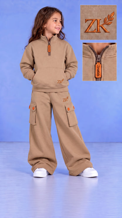 طقم الشتاء الفاخر البنات: دفء وأناقة في كل خطوة